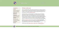 Desktop Screenshot of lekarz-sportowy.pl